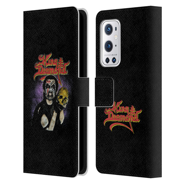 King Diamond Poster Conspiracy Tour 1989 Leather Book Wallet Case Cover For OnePlus 9 Pro