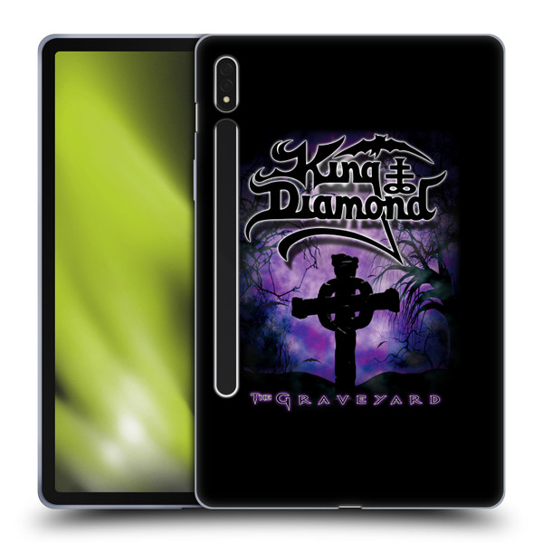 King Diamond Poster Graveyard Album Soft Gel Case for Samsung Galaxy Tab S8