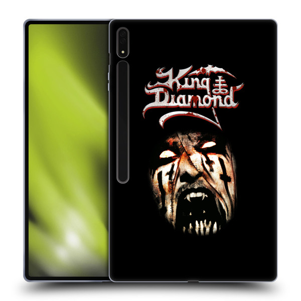King Diamond Poster Puppet Master Face Soft Gel Case for Samsung Galaxy Tab S8 Ultra