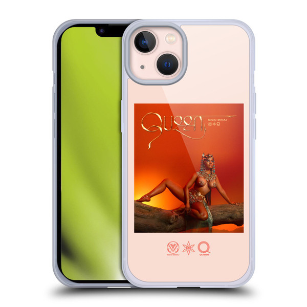 Nicki Minaj Album Queen Soft Gel Case for Apple iPhone 13