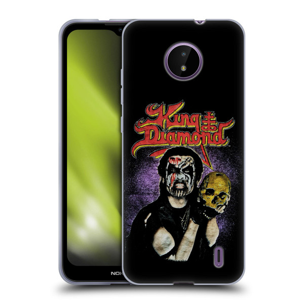 King Diamond Poster Conspiracy Tour 1989 Soft Gel Case for Nokia C10 / C20