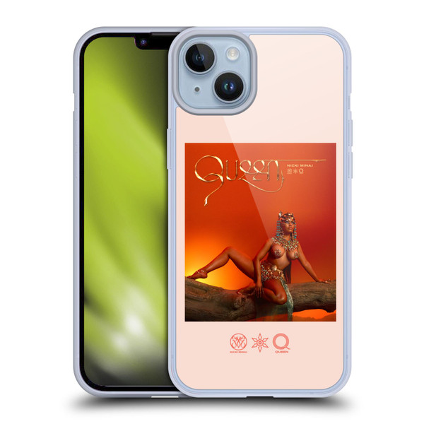 Nicki Minaj Album Queen Soft Gel Case for Apple iPhone 14 Plus
