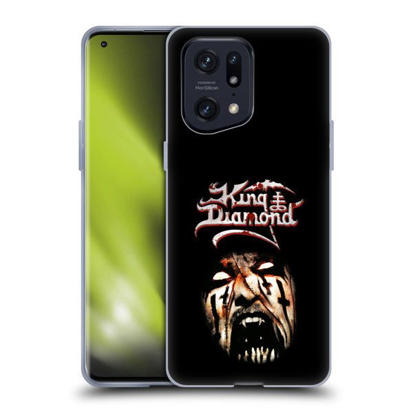 King Diamond Poster Puppet Master Face Soft Gel Case for OPPO Find X5 Pro