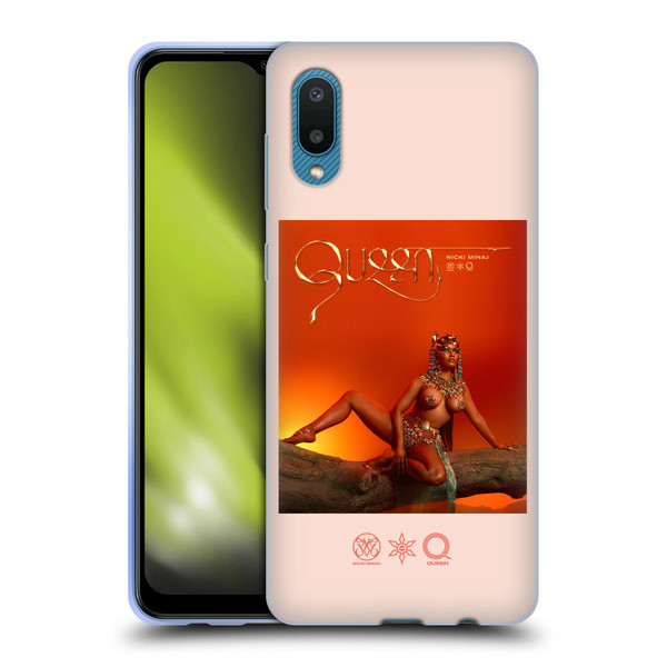 Nicki Minaj Album Queen Soft Gel Case for Samsung Galaxy A02/M02 (2021)