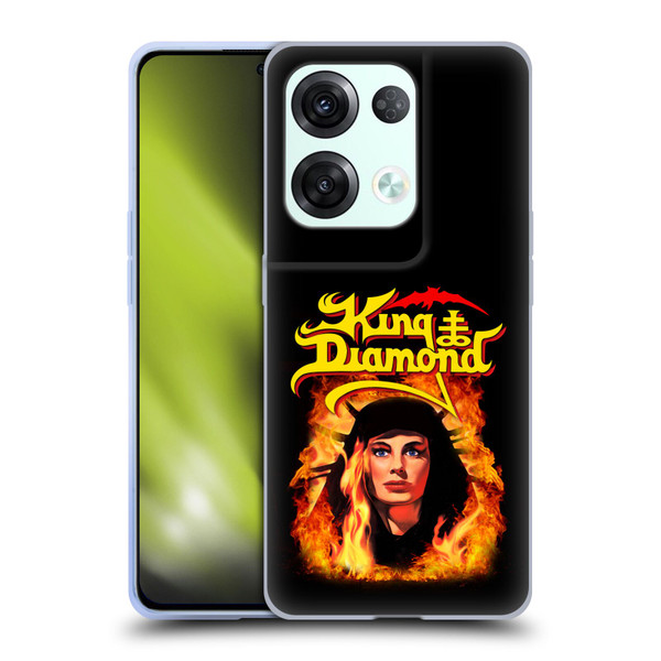 King Diamond Poster Fatal Portrait 2 Soft Gel Case for OPPO Reno8 Pro