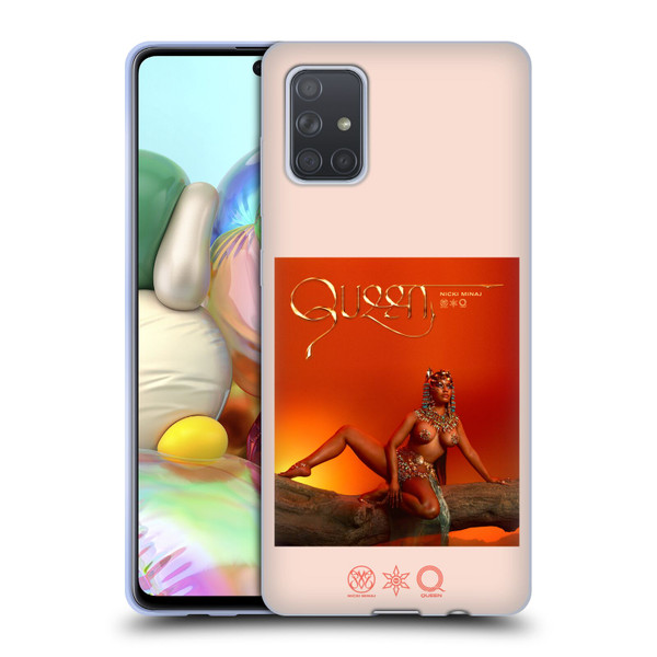 Nicki Minaj Album Queen Soft Gel Case for Samsung Galaxy A71 (2019)