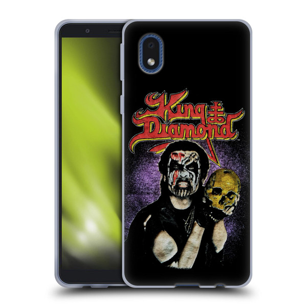 King Diamond Poster Conspiracy Tour 1989 Soft Gel Case for Samsung Galaxy A01 Core (2020)
