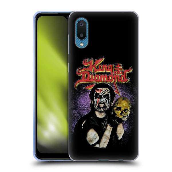 King Diamond Poster Conspiracy Tour 1989 Soft Gel Case for Samsung Galaxy A02/M02 (2021)