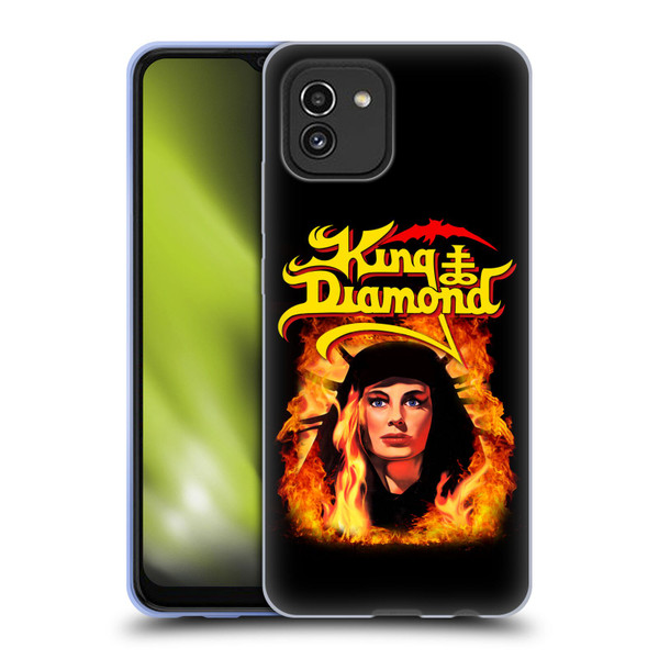 King Diamond Poster Fatal Portrait 2 Soft Gel Case for Samsung Galaxy A03 (2021)