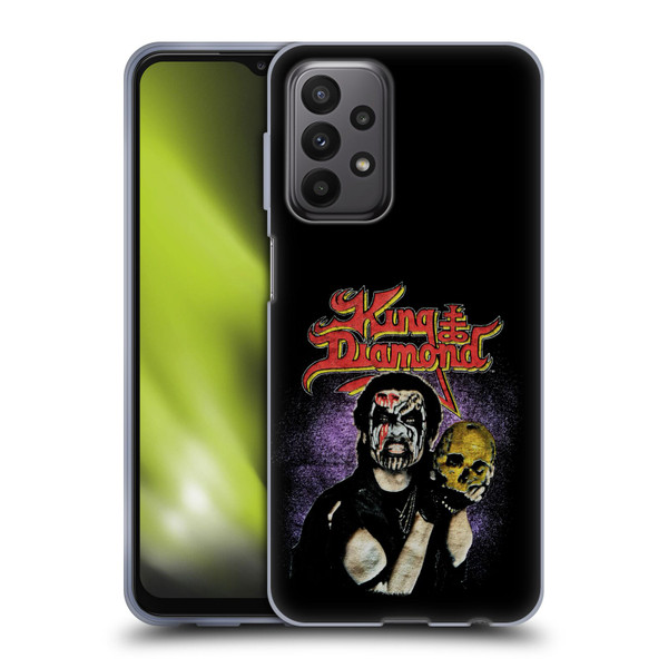 King Diamond Poster Conspiracy Tour 1989 Soft Gel Case for Samsung Galaxy A23 / 5G (2022)
