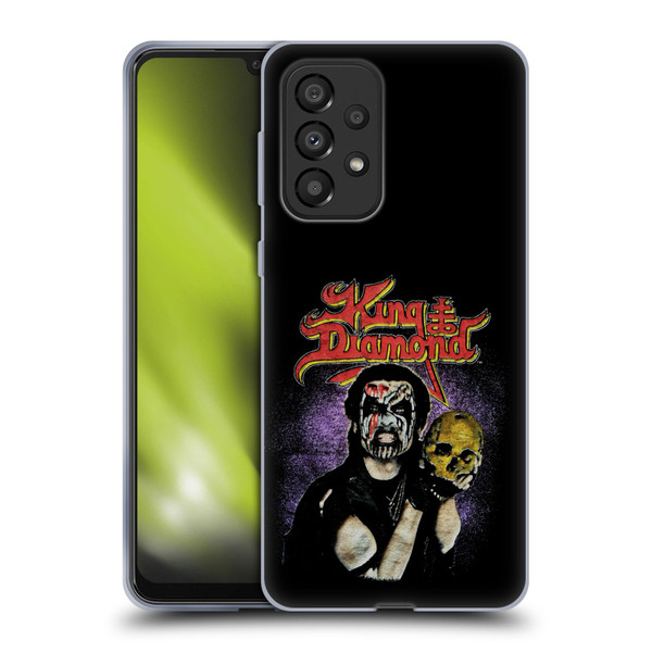 King Diamond Poster Conspiracy Tour 1989 Soft Gel Case for Samsung Galaxy A33 5G (2022)
