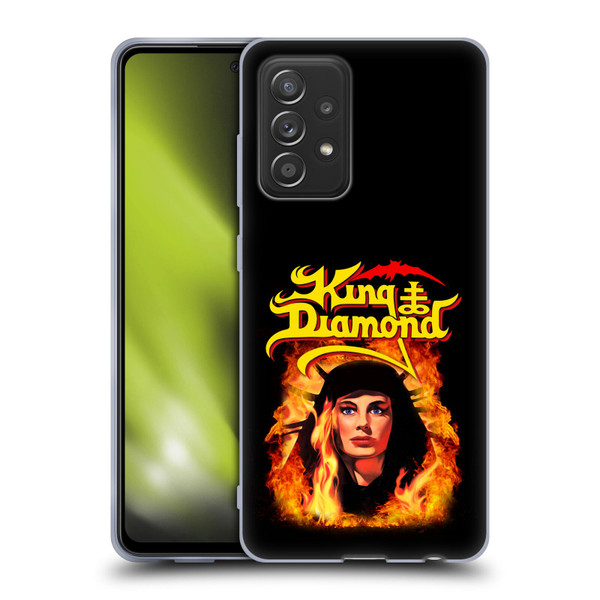 King Diamond Poster Fatal Portrait 2 Soft Gel Case for Samsung Galaxy A52 / A52s / 5G (2021)