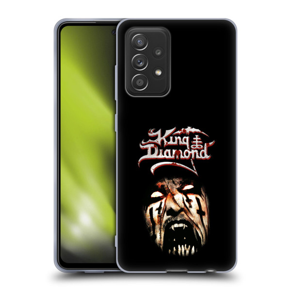King Diamond Poster Puppet Master Face Soft Gel Case for Samsung Galaxy A52 / A52s / 5G (2021)