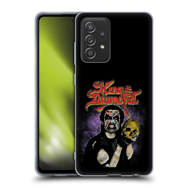 King Diamond Poster Conspiracy Tour 1989 Soft Gel Case for Samsung Galaxy A52 / A52s / 5G (2021)