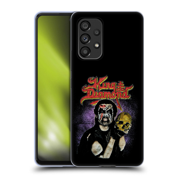 King Diamond Poster Conspiracy Tour 1989 Soft Gel Case for Samsung Galaxy A53 5G (2022)