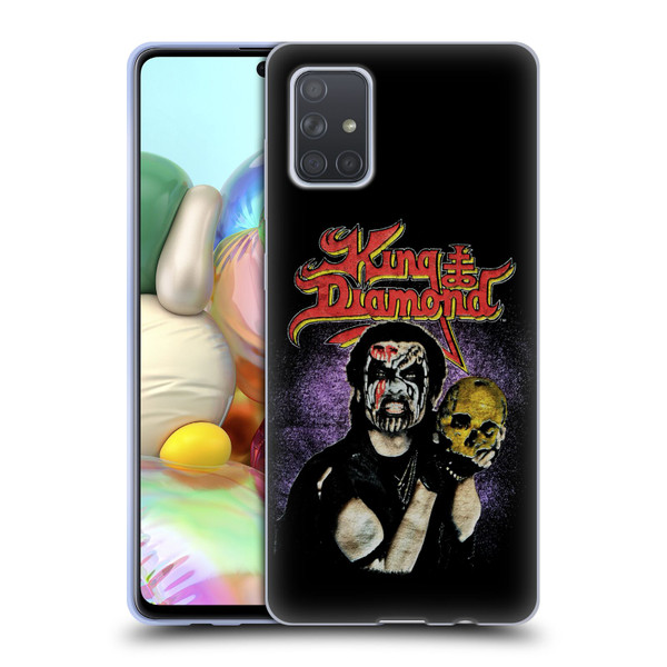 King Diamond Poster Conspiracy Tour 1989 Soft Gel Case for Samsung Galaxy A71 (2019)