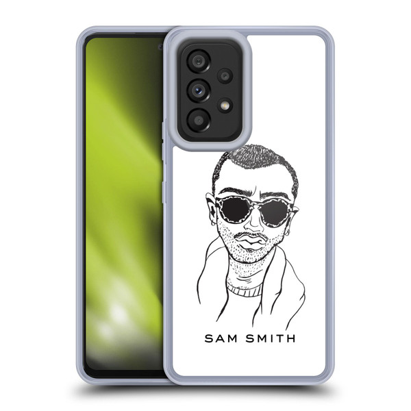 Sam Smith Art Illustration Soft Gel Case for Samsung Galaxy A53 5G (2022)