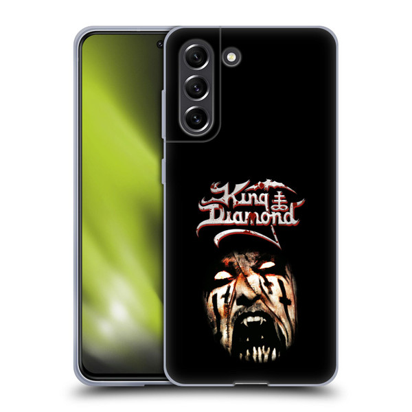 King Diamond Poster Puppet Master Face Soft Gel Case for Samsung Galaxy S21 FE 5G
