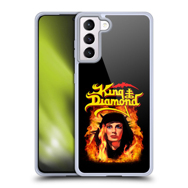 King Diamond Poster Fatal Portrait 2 Soft Gel Case for Samsung Galaxy S21+ 5G