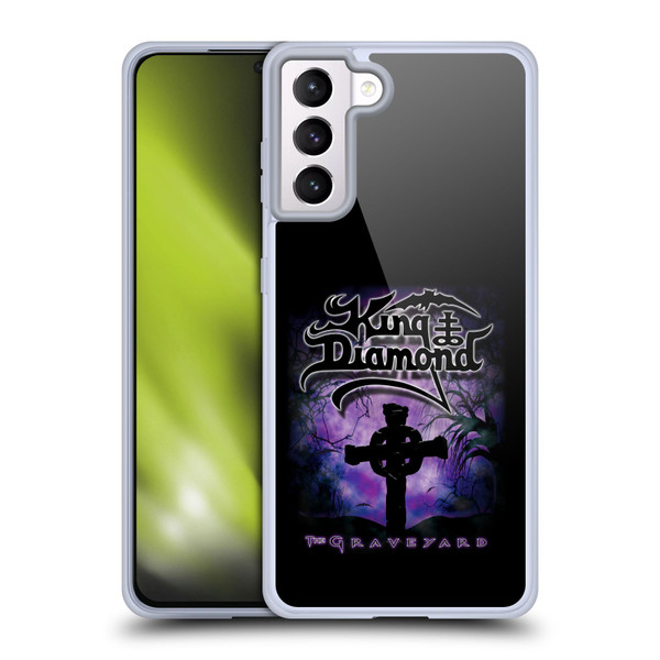 King Diamond Poster Graveyard Album Soft Gel Case for Samsung Galaxy S21+ 5G