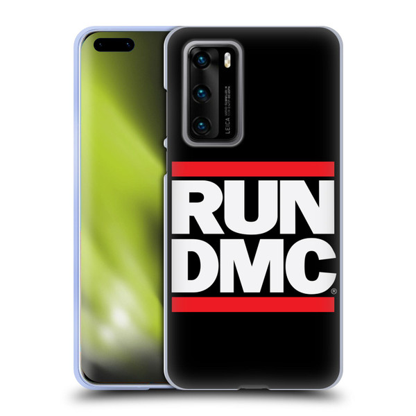 Run-D.M.C. Key Art Logo Soft Gel Case for Huawei P40 5G