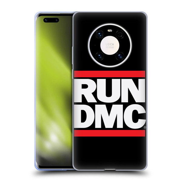 Run-D.M.C. Key Art Logo Soft Gel Case for Huawei Mate 40 Pro 5G