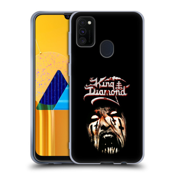 King Diamond Poster Puppet Master Face Soft Gel Case for Samsung Galaxy M30s (2019)/M21 (2020)
