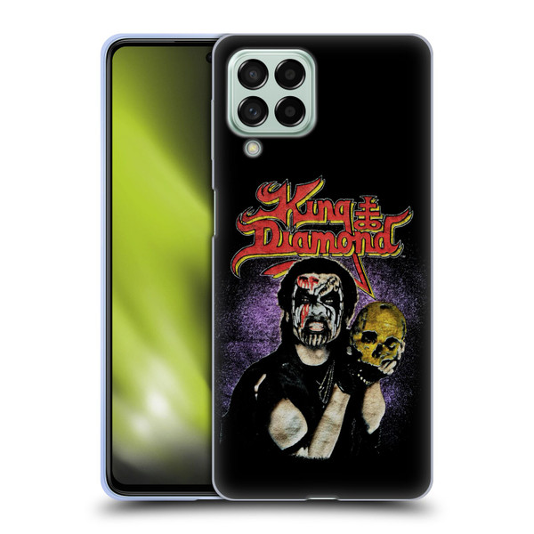 King Diamond Poster Conspiracy Tour 1989 Soft Gel Case for Samsung Galaxy M53 (2022)