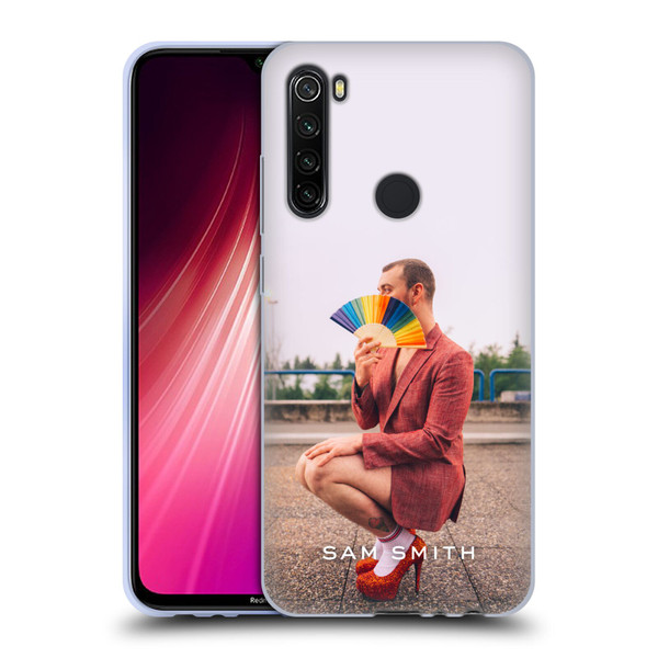 Sam Smith Art Rainbow Fan Soft Gel Case for Xiaomi Redmi Note 8T