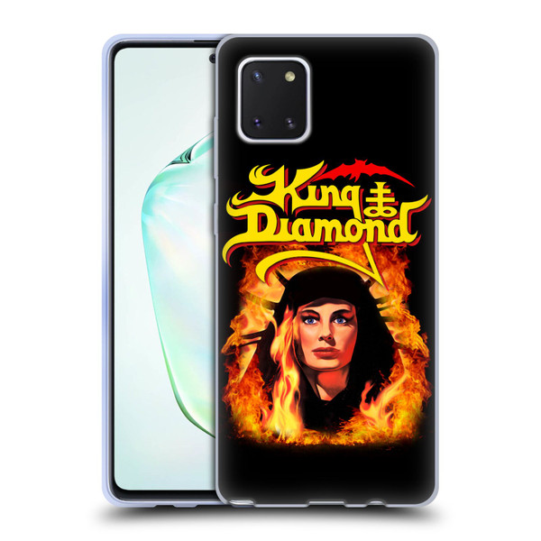 King Diamond Poster Fatal Portrait 2 Soft Gel Case for Samsung Galaxy Note10 Lite