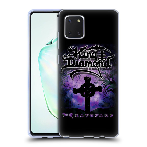 King Diamond Poster Graveyard Album Soft Gel Case for Samsung Galaxy Note10 Lite