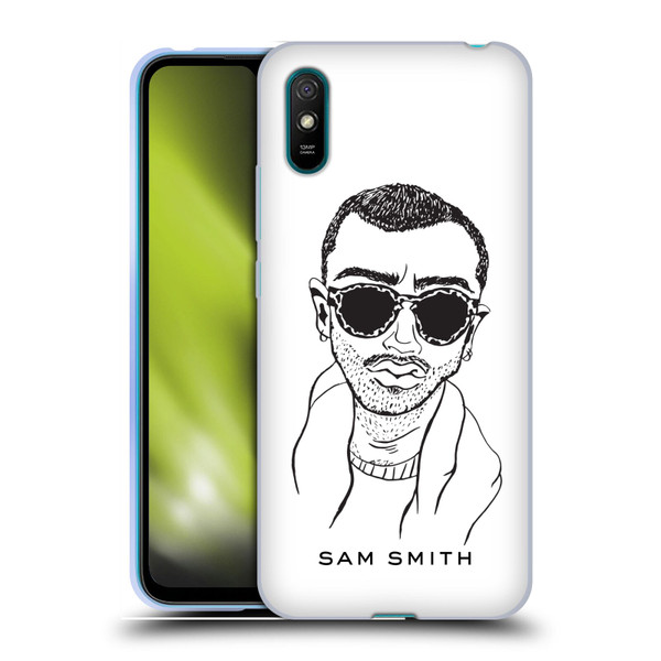 Sam Smith Art Illustration Soft Gel Case for Xiaomi Redmi 9A / Redmi 9AT