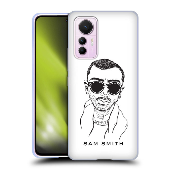 Sam Smith Art Illustration Soft Gel Case for Xiaomi 12 Lite