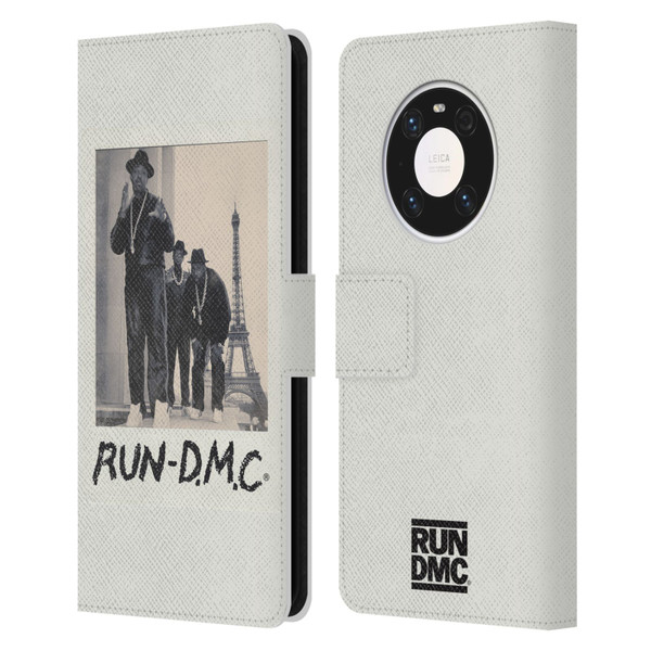 Run-D.M.C. Key Art Polaroid Leather Book Wallet Case Cover For Huawei Mate 40 Pro 5G