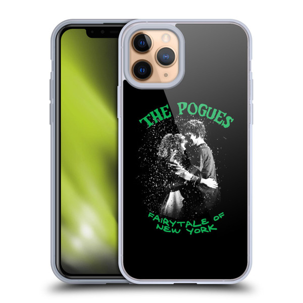 The Pogues Graphics Fairytale Of The New York Soft Gel Case for Apple iPhone 11 Pro