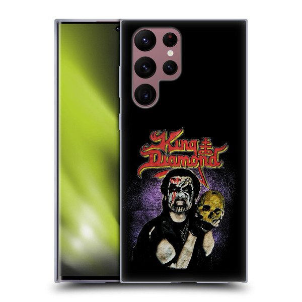 King Diamond Poster Conspiracy Tour 1989 Soft Gel Case for Samsung Galaxy S22 Ultra 5G