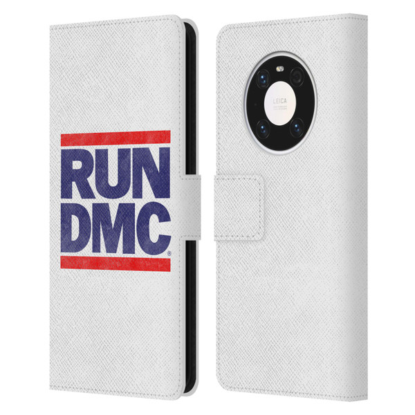 Run-D.M.C. Key Art Silhouette USA Leather Book Wallet Case Cover For Huawei Mate 40 Pro 5G