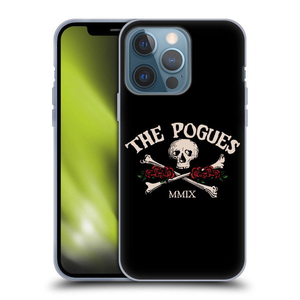 The Pogues Graphics Skull Soft Gel Case for Apple iPhone 13 Pro