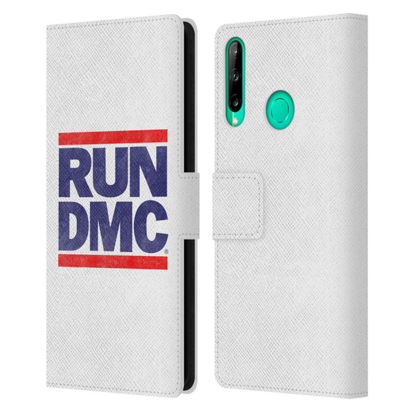 Run-D.M.C. Key Art Silhouette USA Leather Book Wallet Case Cover For Huawei P40 lite E