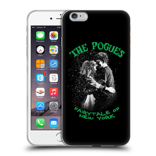 The Pogues Graphics Fairytale Of The New York Soft Gel Case for Apple iPhone 6 Plus / iPhone 6s Plus