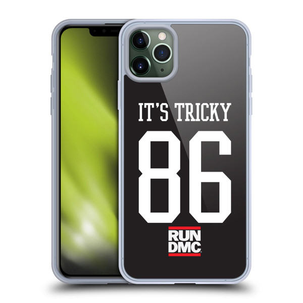 Run-D.M.C. Key Art It's Tricky Soft Gel Case for Apple iPhone 11 Pro Max