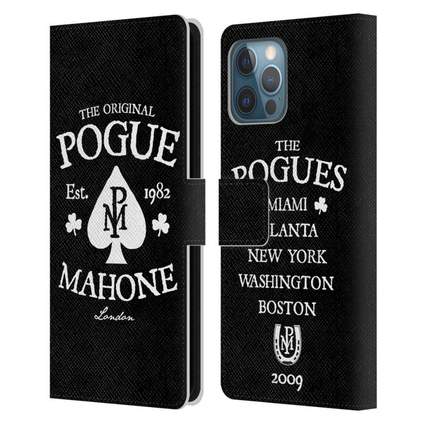 The Pogues Graphics Mahone Leather Book Wallet Case Cover For Apple iPhone 12 Pro Max