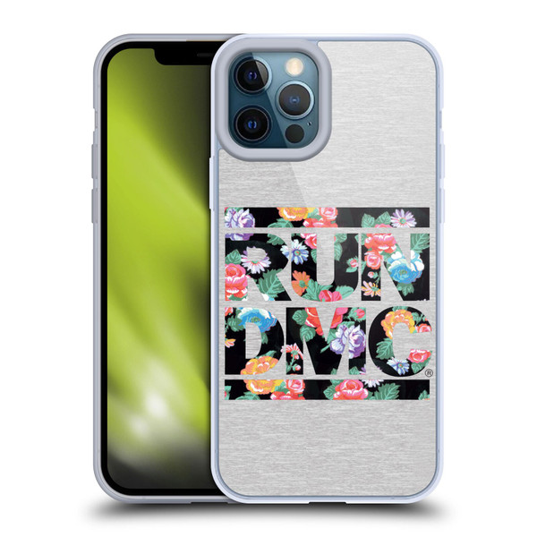 Run-D.M.C. Key Art Floral Soft Gel Case for Apple iPhone 12 Pro Max