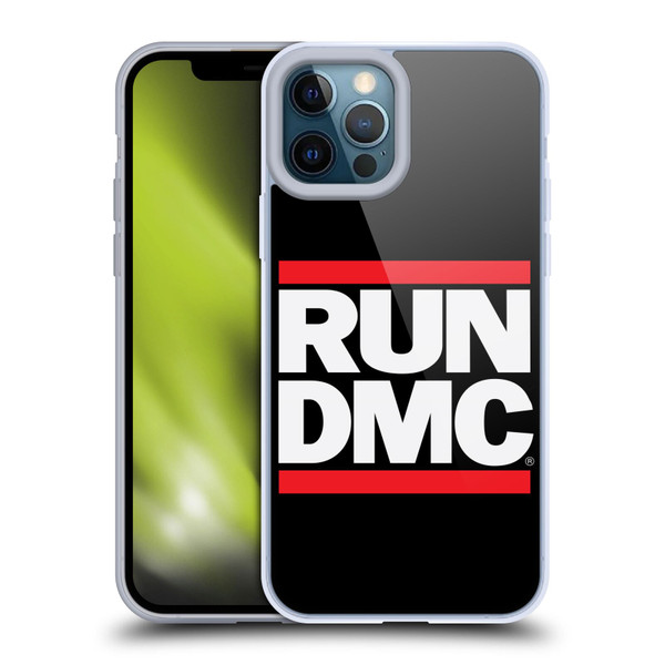 Run-D.M.C. Key Art Logo Soft Gel Case for Apple iPhone 12 Pro Max