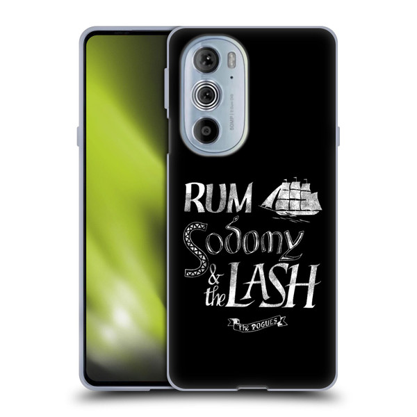 The Pogues Graphics Rum Sodony & The Lash Soft Gel Case for Motorola Edge X30