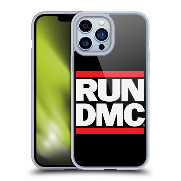 Run-D.M.C. Key Art Logo Soft Gel Case for Apple iPhone 13 Pro Max