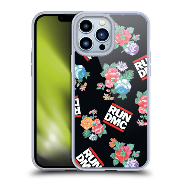 Run-D.M.C. Key Art Pattern Soft Gel Case for Apple iPhone 13 Pro Max