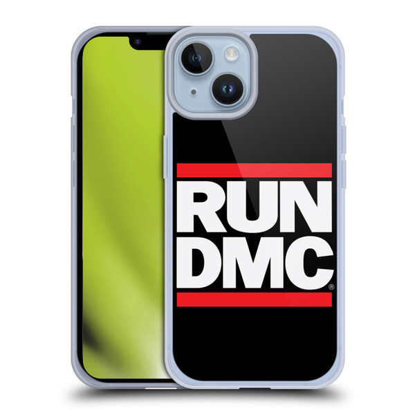 Run-D.M.C. Key Art Logo Soft Gel Case for Apple iPhone 14