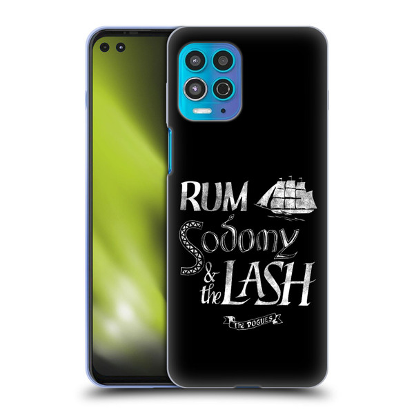 The Pogues Graphics Rum Sodony & The Lash Soft Gel Case for Motorola Moto G100