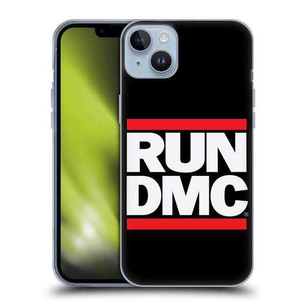 Run-D.M.C. Key Art Logo Soft Gel Case for Apple iPhone 14 Plus